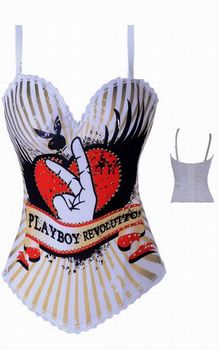 Мультяшный корсет в стиле Playboy